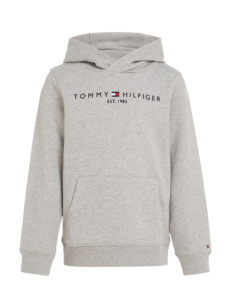 Tommy Hilfiger Grey Essential Hoodie - Image 4 of 6