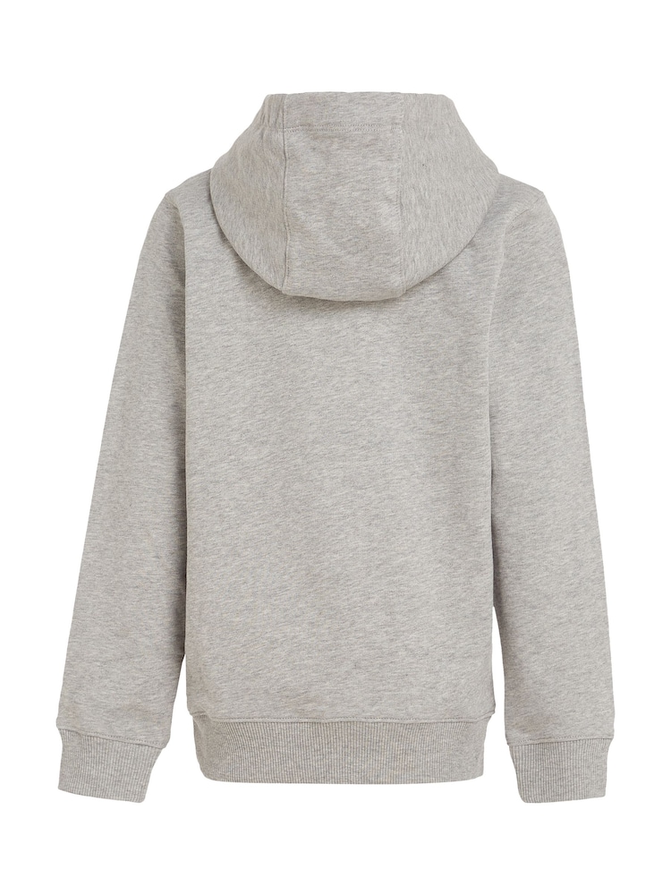 Tommy Hilfiger Grey Essential Hoodie - Image 5 of 6