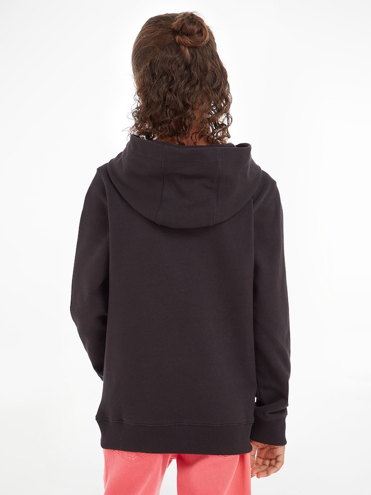 Tommy Hilfiger Black Essential Hoodie - Image 2 of 6