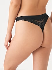 Black Thong Forever Comfort® Knickers - Image 2 of 4