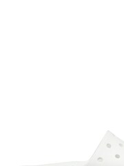 Crocs White Classic Slides - Image 1 of 4