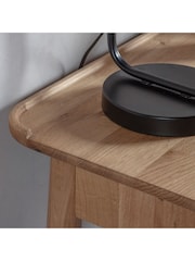 Gallery Home Natural Columbia 1 Drawer Desk - Image 2 of 3