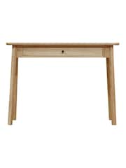 Gallery Home Natural Columbia 1 Drawer Desk - Image 3 of 3