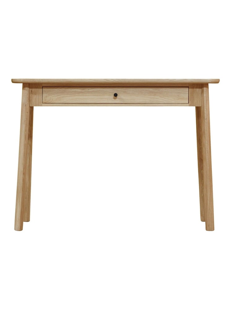 Gallery Home Natural Columbia 1 Drawer Desk - Image 3 of 3