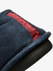 Navy Blue Apron Close Back Slippers - Image 6 of 6