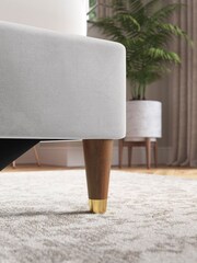 Opulent Velvet Light Grey Stella Upholstered Ottoman Storage Bed Frame - Image 2 of 8