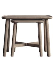 Gallery Home Grey Columbia Nest of 2 Tables - Image 3 of 3