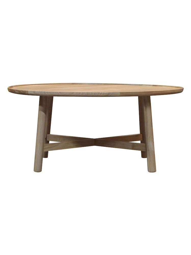 Gallery Home Brown Columbia Round Coffee Table - Image 2 of 2