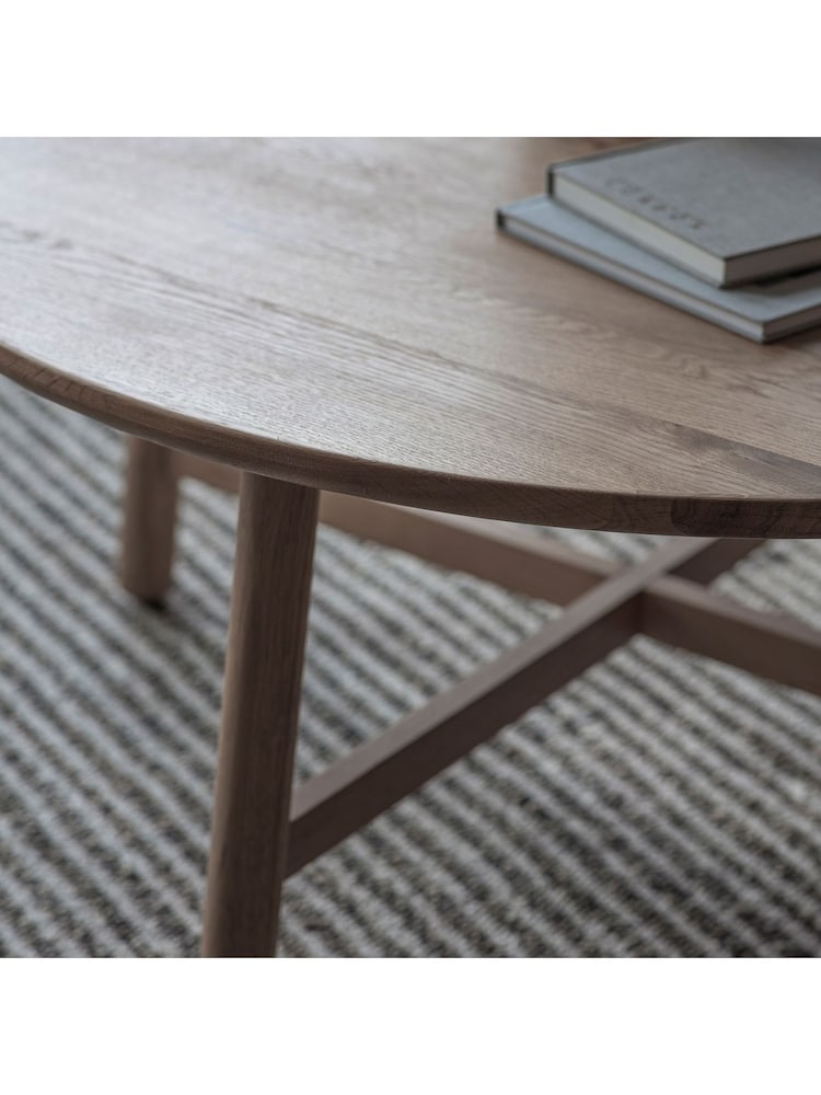 Gallery Home Grey Columbia Round Coffee Table - Image 3 of 3