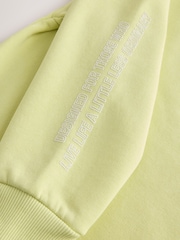Baker by Ted Baker Lime Green 2 Piece Oversized Graphic Sweatshirt and Joggers Set - Image 13 of 16
