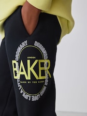 Baker by Ted Baker Lime Green 2 Piece Oversized Graphic Sweatshirt and Joggers Set - Image 6 of 16