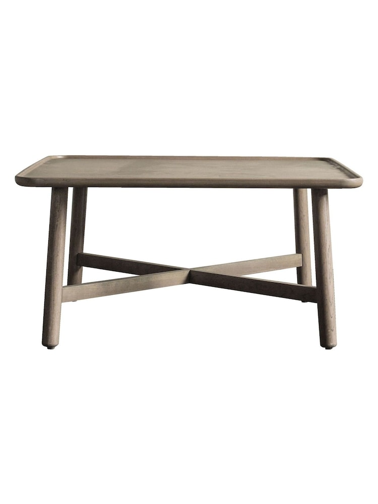 Gallery Home Grey Columbia Square Coffee Table - Image 4 of 4 Gallery Home Grey Columbia Square Coffee Table - Image 4 of 4