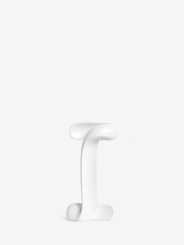 White White Ribbon Monogram Ornament - Image 10 of 27