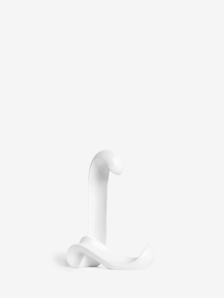 White White Ribbon Monogram Ornament - Image 13 of 27