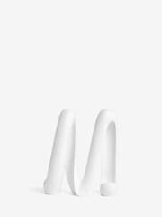 White White Ribbon Monogram Ornament - Image 14 of 27