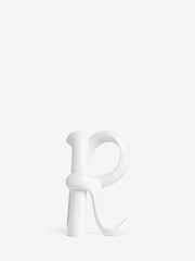 White White Ribbon Monogram Ornament - Image 18 of 27