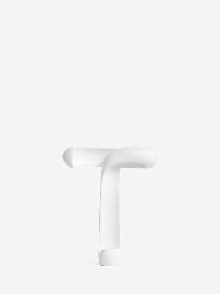 White White Ribbon Monogram Ornament - Image 20 of 27