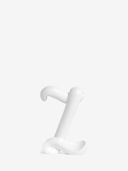 White White Ribbon Monogram Ornament - Image 23 of 27