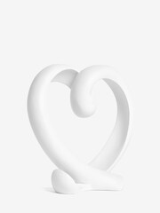 White White Ribbon Monogram Ornament - Image 24 of 27