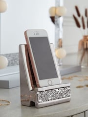 Silver Harper Diamanté Gem Phone Holder - Image 1 of 5