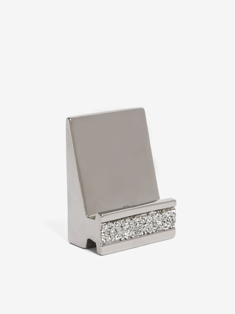 Silver Harper Diamanté Gem Phone Holder - Image 5 of 5