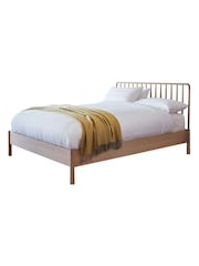 Gallery Home Light Wood Virginia Spindle Bed - Image 3 of 3
