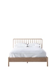 Gallery Home Light Wood Virginia Spindle Bed - Image 5 of 6