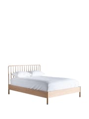 Gallery Home Light Wood Virginia Spindle Bed - Image 6 of 6