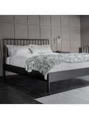 Gallery Home Black Virginia Spindle Bed - Image 1 of 3