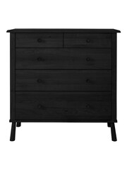 Gallery Home Black Virginia 5 Drawer Chest - Image 4 of 4