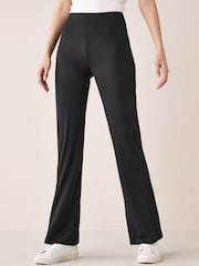 Black Flare Next Full Length Leggings - Image 1 of 5