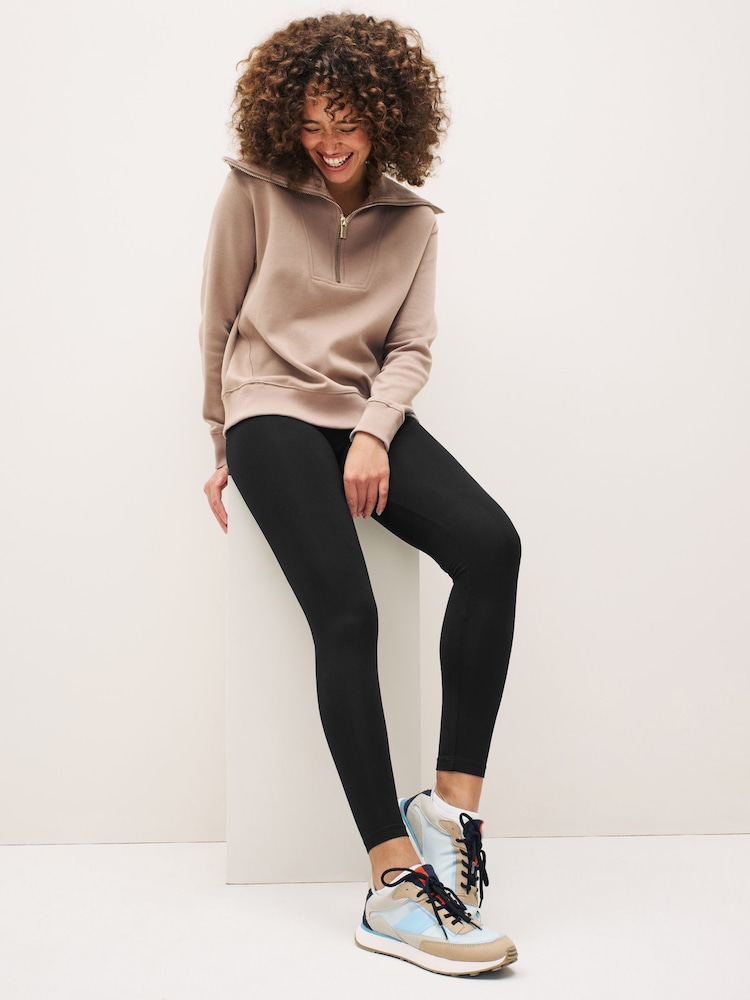High Waist Black Next Full Length Leggings - Image 2 of 5