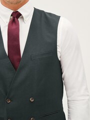 Green Double Breasted: Waistcoat - Image 4 of 8