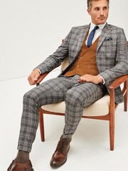 Ochre Yellow Double Breasted: Waistcoat - Image 2 of 8
