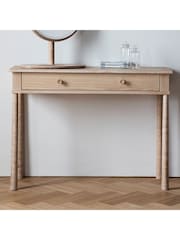 Gallery Home Light Wood Virginia Dressing Table With Drawer - Image 1 of 3