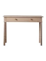 Gallery Home Light Wood Virginia Dressing Table With Drawer - Image 3 of 3