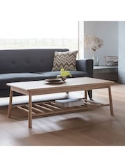 Gallery Home Brown Virginia Rectangle Coffee Table - Image 1 of 3
