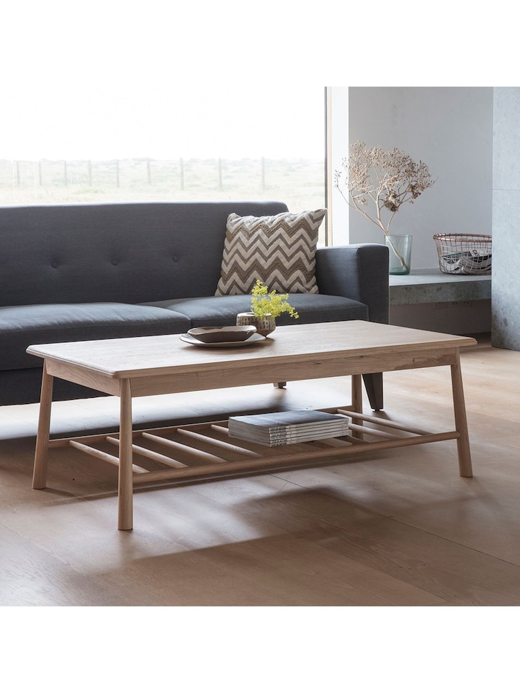 Gallery Home Brown Virginia Rectangle Coffee Table - Image 1 of 3