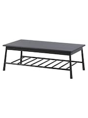 Gallery Home Black Virginia Rectangle Coffee Table - Image 6 of 6