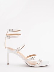White Forever Comfort® Multi Strap Sandals - Image 6 of 10