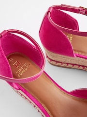 Bright Pink Extra Wide Fit Forever Comfort® Closed Toe Wedges - Image 3 of 6
