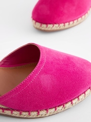 Bright Pink Extra Wide Fit Forever Comfort® Closed Toe Wedges - Image 4 of 6