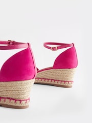 Bright Pink Extra Wide Fit Forever Comfort® Closed Toe Wedges - Image 5 of 6