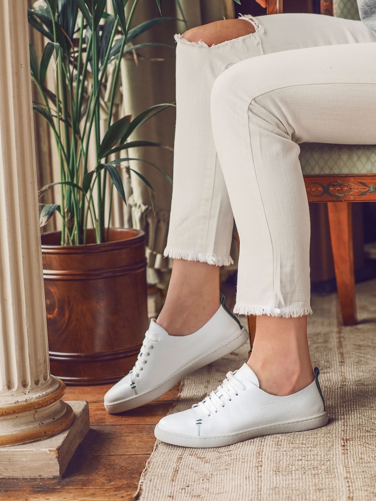 Jones Bootmaker Womens Midwood Leather Trainers - Image 1 of 6