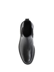 Jones Bootmaker Black Trieste Chunky Ladies Leather Chelsea Boots - Image 3 of 5