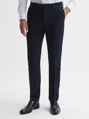 Pantalones de corte slim en molesquín Spark de Reiss - Imagen 1 de 6