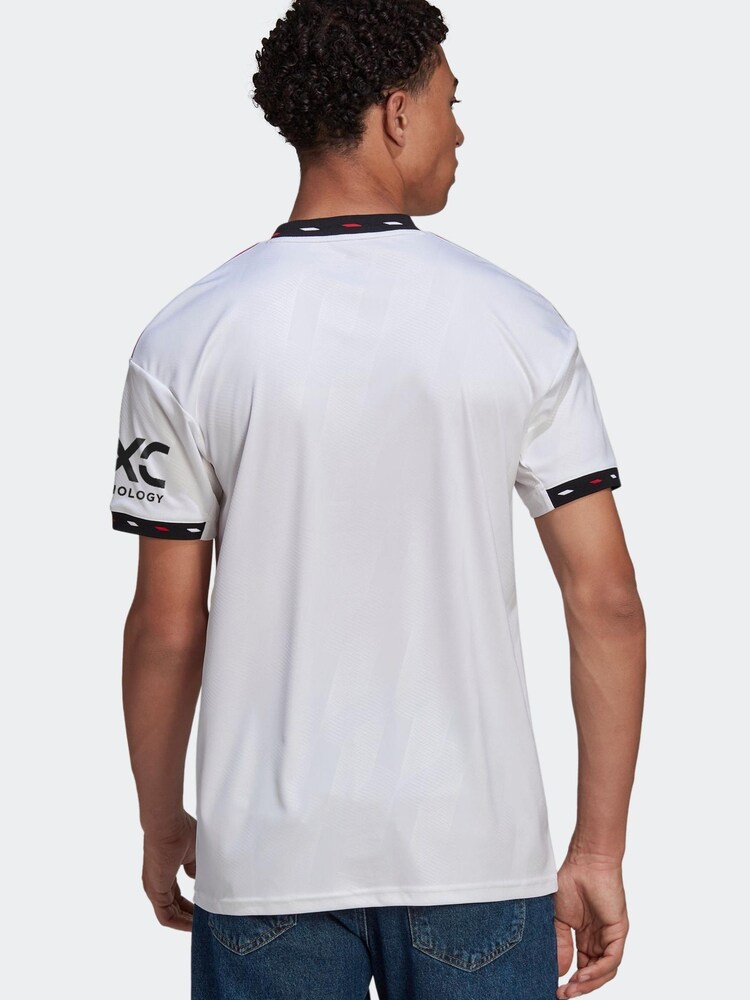 adidas White Blank Manchester United 22/23 Away Adult Jersey - Image 2 of 9