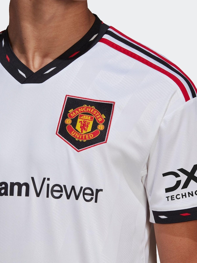 Biały - Pusty - Koszulka dla dorosłych adidas Manchester United 22/23 (wersja wyjazdowa) - Image 4 of 9