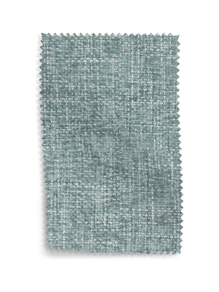 Fabric By The Metre Chunky Chenille Light Teal - Image 1 of 1