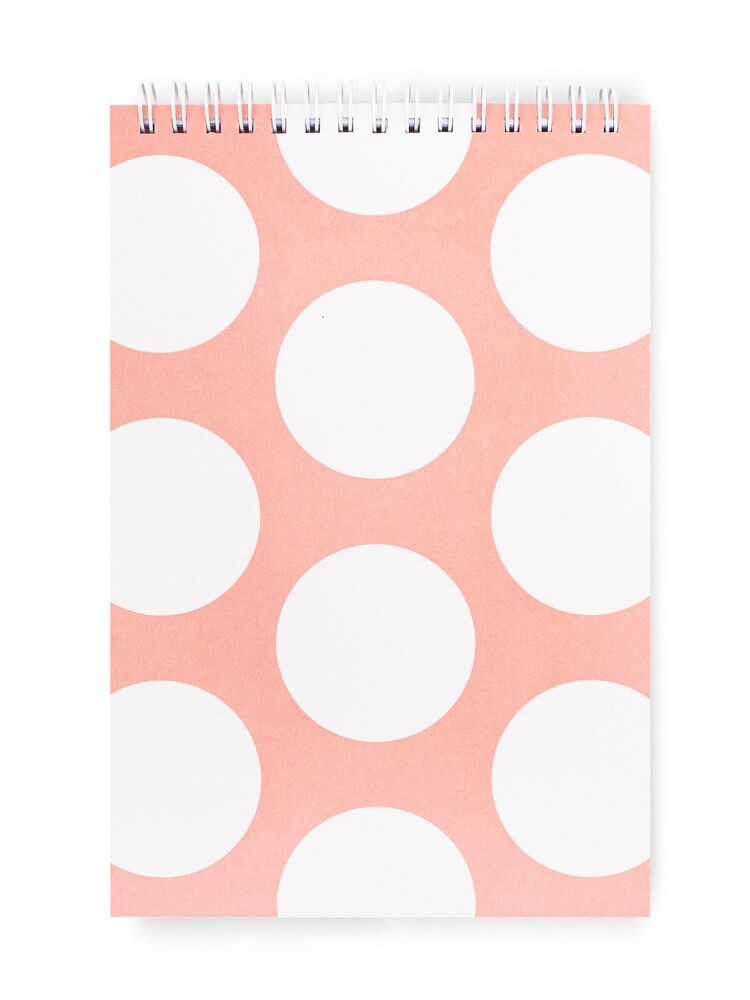 kate spade new york Peach Jumbo Dot Top Spiral Notebook - Image 1 of 2
